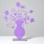 Kenny Scharf FLORES (PURPLE) Sculpture